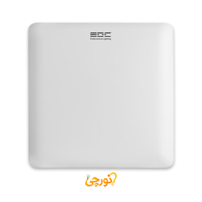 چراغ سقفی توكار ايرمكس سايز شو مربع برش 5/5 تا 10 سانت 18 وات EDC