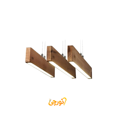 چراغ دکوراتیو چوبی