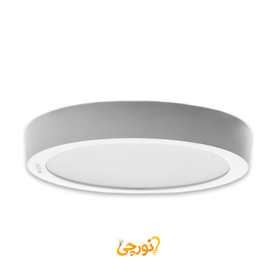 چراغ سقفی روکار دیکو گرد رویه 21 سانت 25 وات
