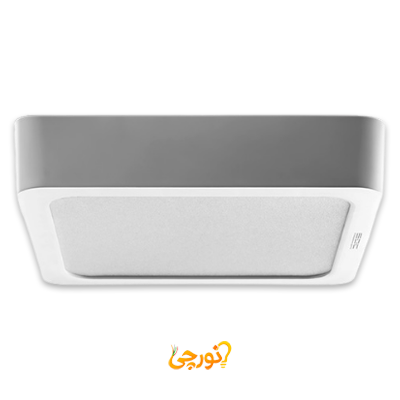چراغ سقفی روکار دیکو مربع رویه 17*17 سانت 20 وات