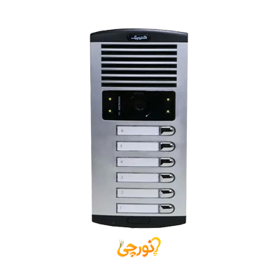 پنل تصویری الکتروپیک مدل 1086 شش واحدی عمودی