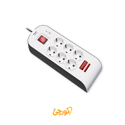 محافظ برق 6 خانه مدل پارت 8794 پارت الکتریک