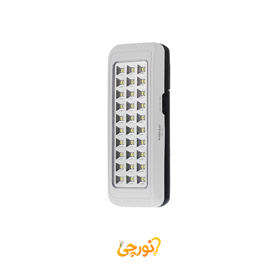 چراغ اضطراری شارژی مدل WD-823A ویداسی سفید