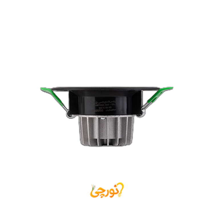 چراغ آمیتریس 9 وات COB مشکی پارس شعاع توس قیمت و خرید