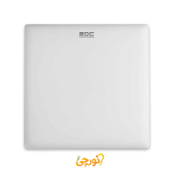 چراغ سقفی توكار ايرمكس سايز شو مربع برش 5/5 تا 21 سانت 36 وات EDC