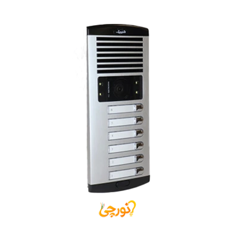 پنل تصویری الکتروپیک مدل 1086 شش واحدی عمودی