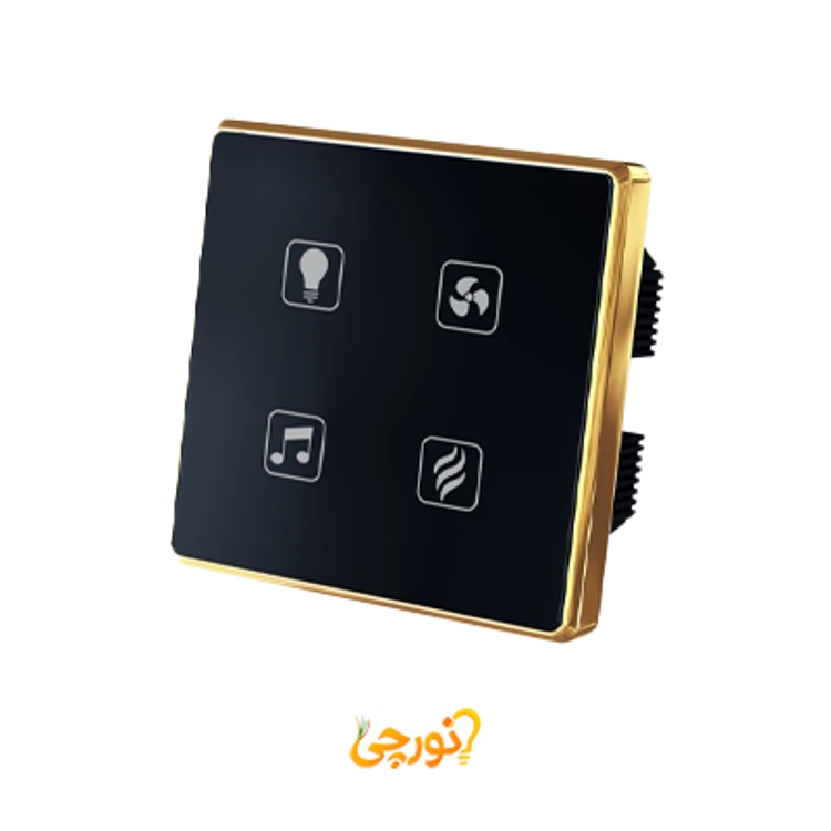کلید لمسی هوشمند ZigBee سرویس بهداشتی MZW