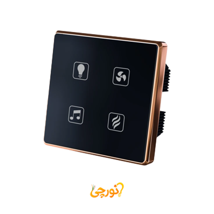 کلید لمسی هوشمند ZigBee سرویس بهداشتی MZW