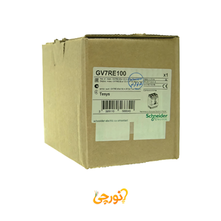 کليد حرارتی مغناطیسی الکتریک 60 تا 100 آمپر اشنایدر _ کرم