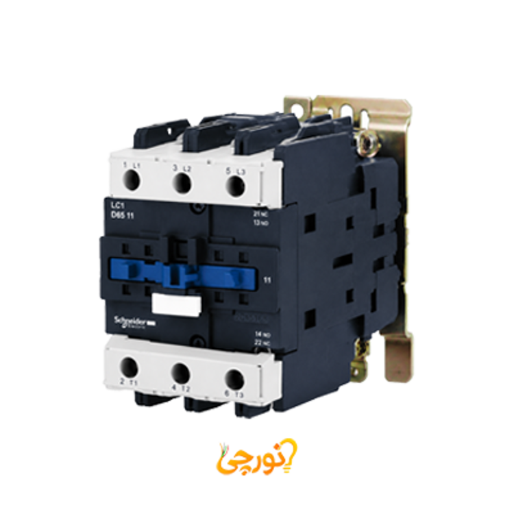 کنتاکتور اشنایدر 65 آمپر با ترمینال EverLink