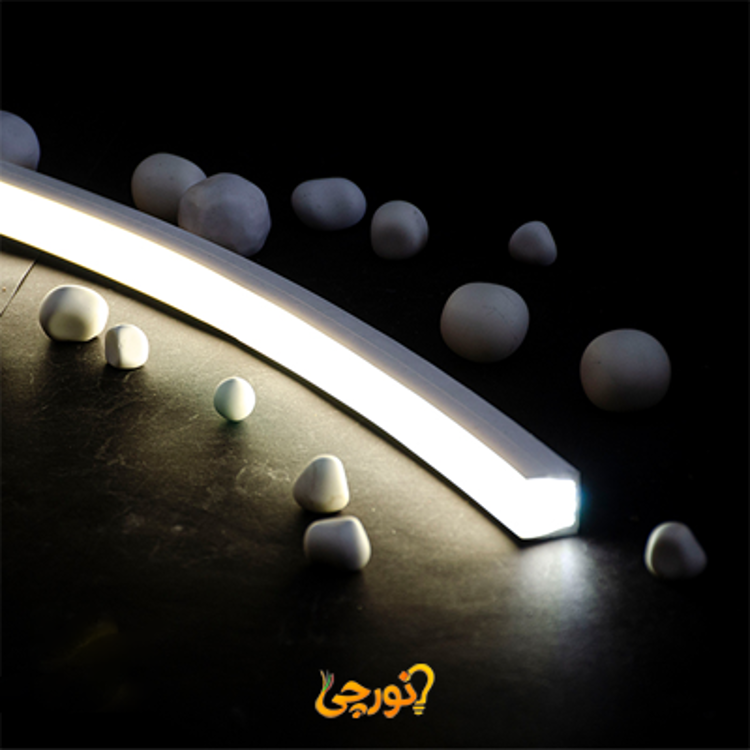 ریسه نئون فلکس سیلیکونی لوپ لایت 21X21 تراکم 180