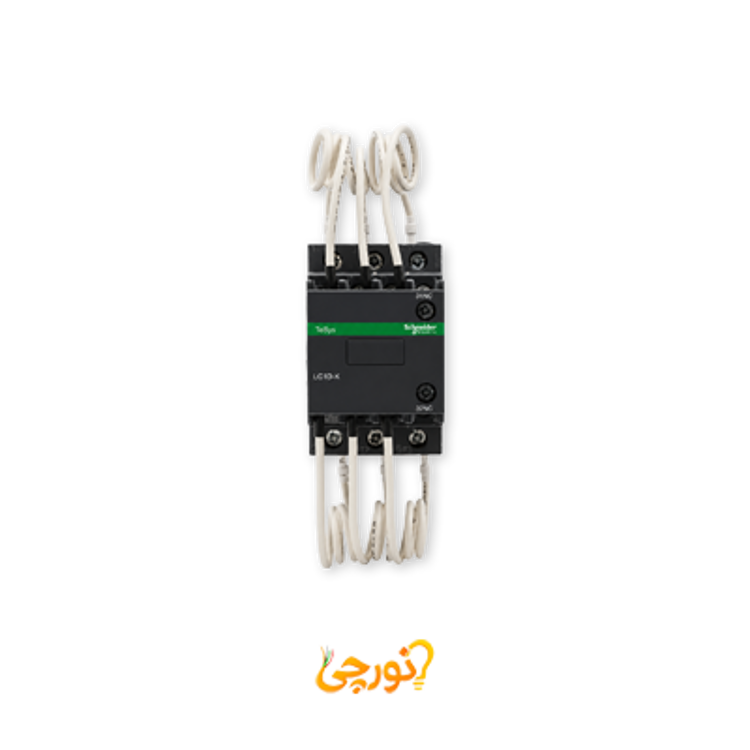 کنتاکتور خازنی 12.5 کیلووار 220VAC مدل LC1DGKM7 اشنایدر