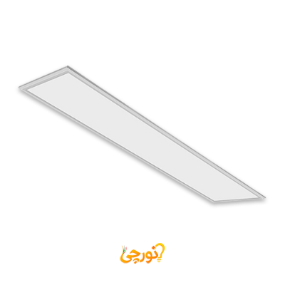 چراغ سقفی پنل اج لایت لبه دار بدنه سفيد اديسون 30در120، 48 وات EDC