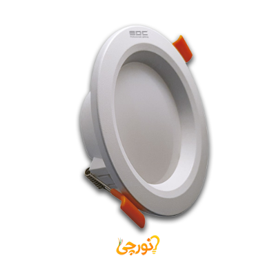 چراغ سقفی توکار دیکو برش 8 و 9 سانت 7 وات EDC
