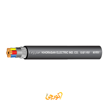کابل قدرت با عایق و روکش PVC وایرآرمور NYRY سایز 3 در 70/35 افشارنژاد خراسان