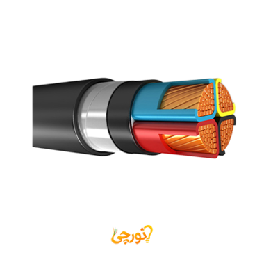 کابل قدرت با عایق و روکش PVC وایرآرمور NYRY سایز 1 در 120 افشارنژاد خراسان