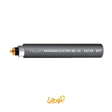 کابل کنترل NYY با عایق و روکش PVC سایز 16 در 1.5 افشارنژاد خراسان
