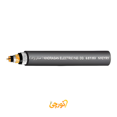 کابل کنترل NYCYRY ( وایرآرمور با هادی هم محور ) سایز 24 در 10+2.5 افشارنژاد خراسان