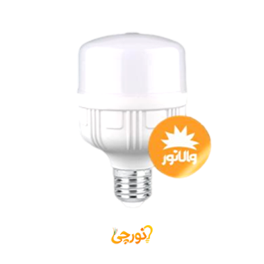 لامپ LED استوانه ای ۴۰ وات شفاف E27