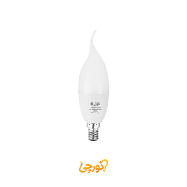  لامپ اشکی ال ای دی 7 وات مدل AF-TC37-7W پایه E14 افراتاب 