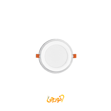 پنل هالوژن گلاریس ۱۲ وات دایره‌ای LED پارس شعاع توس
