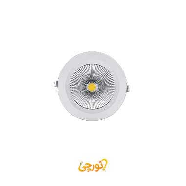 پنل COB هارمونیک ۸۰ وات دایره ای پارس شعاع توس