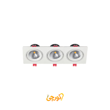 چراغ سقفی توکار مدل SH-6503 شعاع الکترونیک