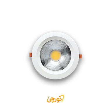 چراغ COB توکار 10 وات 4M مدل کوارتز