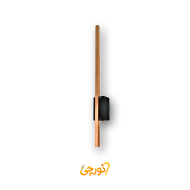 چراغ دیواری دکوراتیو مشکی آفتابی 10 وات سن آن ستاره شمال