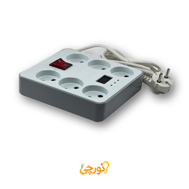 محافظ ولتاژ ۶ خانه تیراژه
