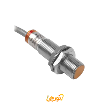 سنسور القایی تبریز پژوه مدل IPS-402-N-12 با بدنه M12 و خروجی NPN NO/NC