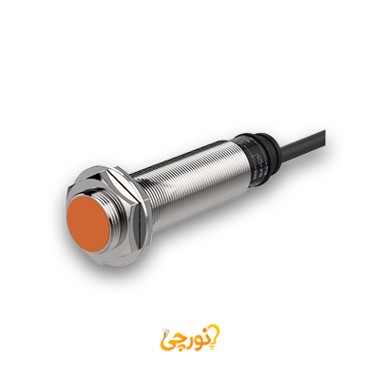 سنسور القایی آتونیکس مدل PRL18-5AO با بدنه M18 و تغذیه AC دوسیمه