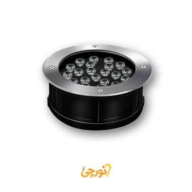 چراغ دفنی ال اچ جی گرد برش 19 و 20 سانت 18 وات EDC