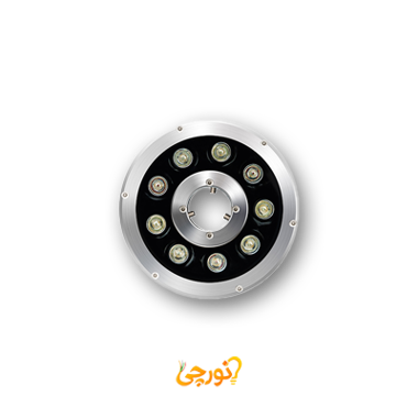 چراغ استخری رینگی 9 وات EDC