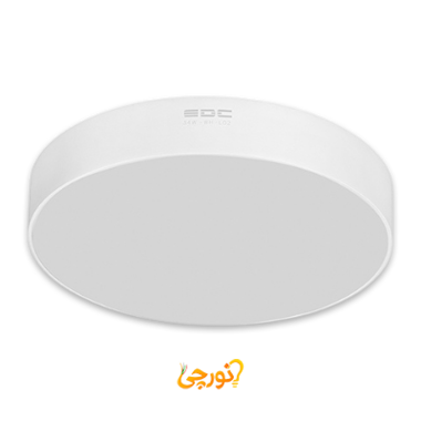 چراغ سقفی روکار دیپ ای سی گرد رويه 17 سانت 24 وات EDC