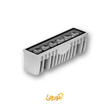 چراغ وال واشر دي كاست 20 درجه 16.5 سانت 6 وات EDC