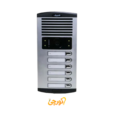 پنل تصویری الکتروپیک مدل 1086 شش واحدی عمودی