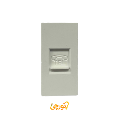 پورت یدک تلفن cat3 ملونی کد 10130