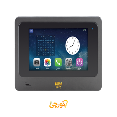  مانیتور درب بازکن تصویری رنگی صفحه لمسی مدل TVD-4070 تابا 