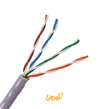 کابل مخابراتی چهار زوج 0.6 برند خراسان افشارنژاد 