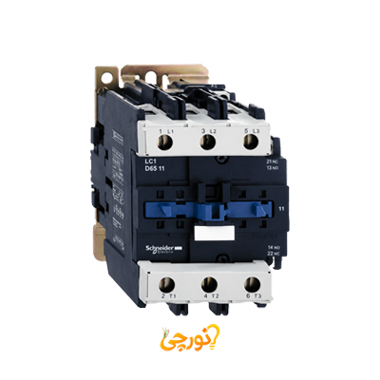 کنتاکتور اشنایدر 65 آمپر 110 ولت AC با ترمینال EverLink