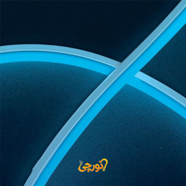 ریسه 220 ولت RGBcurve لوپ لایت تراکم 88 با روکش سیلیکونی