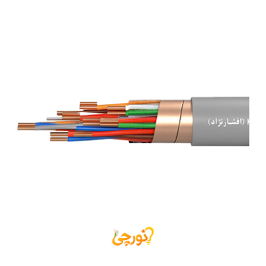 کابل مخابراتی هوایی ده زوج 0.6 برند خراسان افشارنژاد