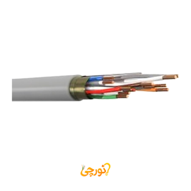 کابل مخابراتی شش زوج 0.6 برند خراسان افشارنژاد 