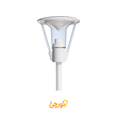 چراغ پارکی مدل تولیپ M610B2CLED3865-W مازی نور