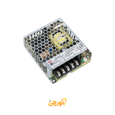 منبع تغذیه سوئیچینگ LRS-50-12 مدل مین ول
