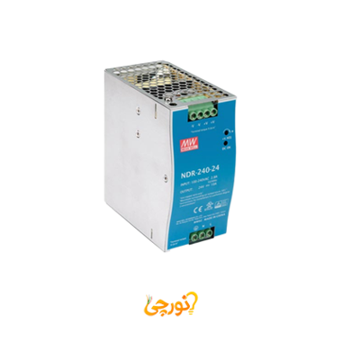  منبع تغذیه سوئیچینگ ریلی NDR-240-24 مین ول