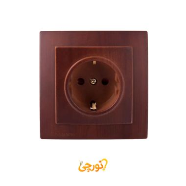 پریز ارتدار طرح چوب خیام الکتریک مدل پرشین