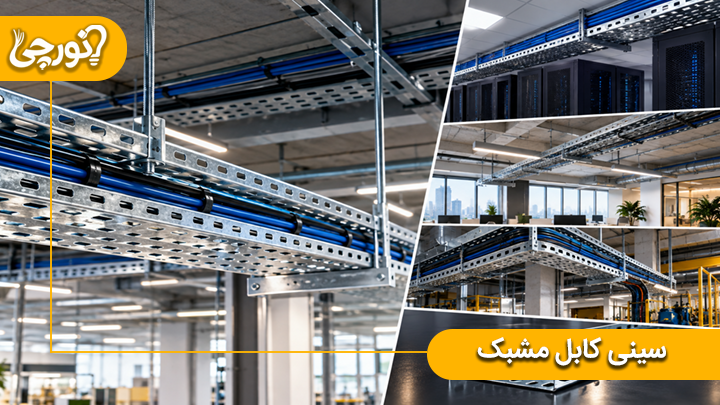 سینی کابل مشبک