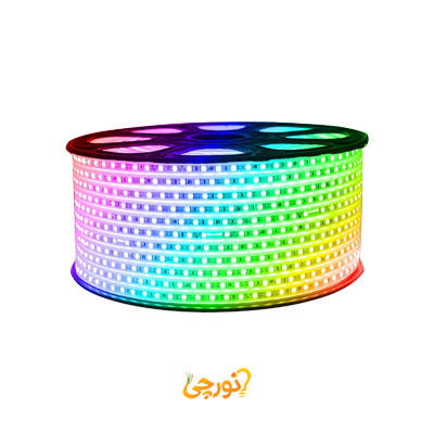 ریسه شلنگی هفت رنگ RGB مودی
